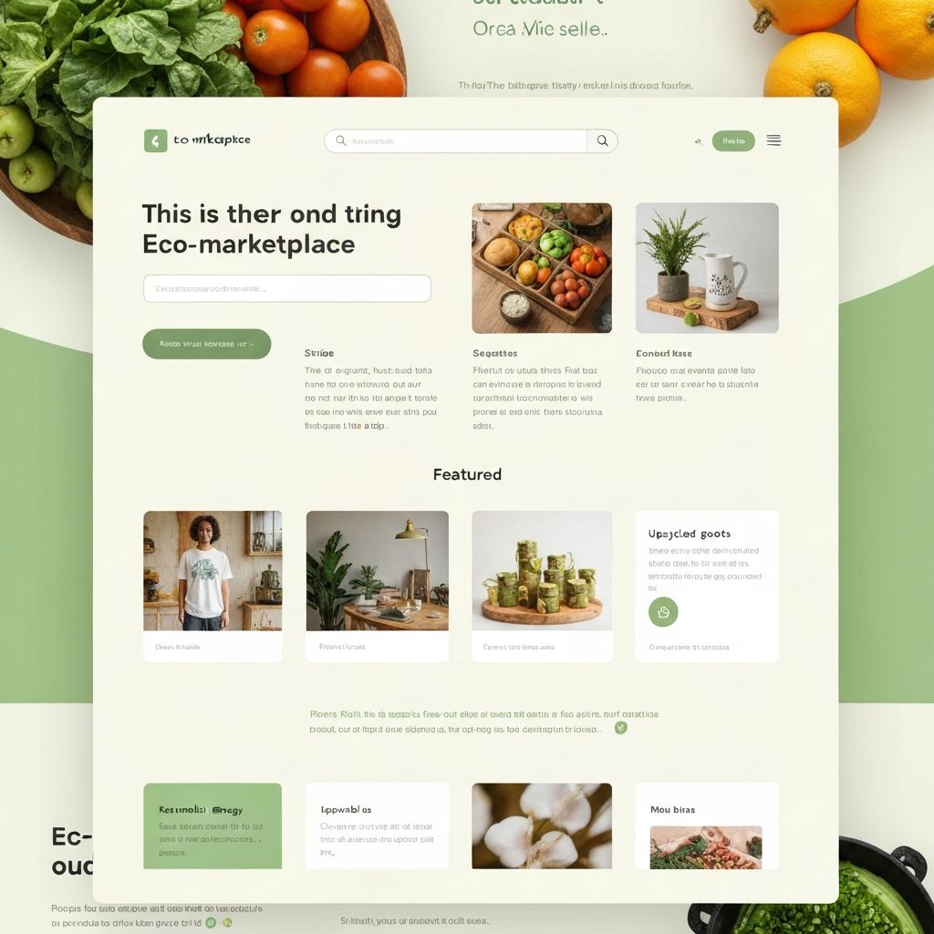 EcoMarket screenshot 1